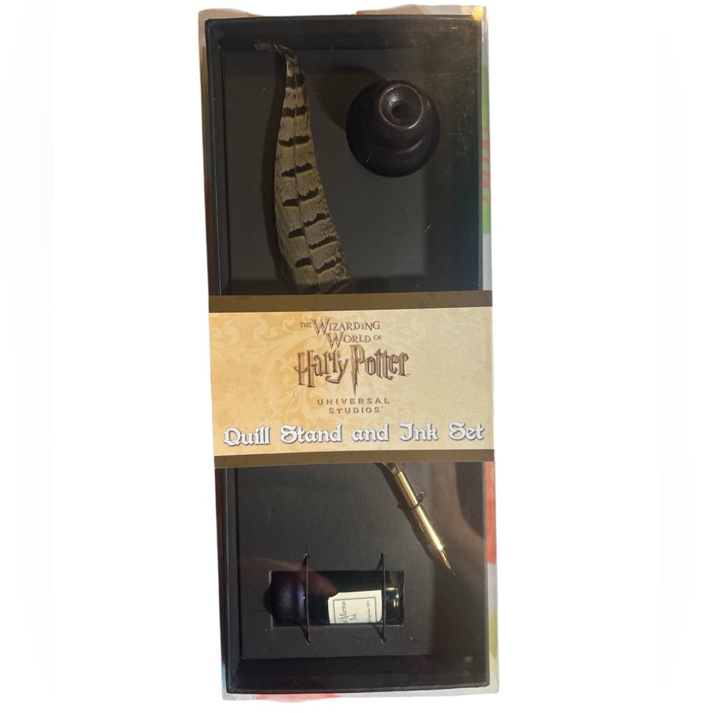 Harry Potter Quill Stand and Ink Set -Universal Studios